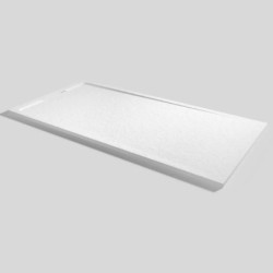 PLATO DUCHA HALO SLATE BLANCO 160X90