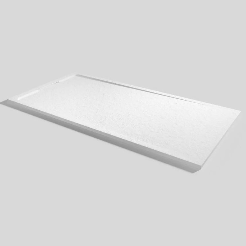 PLATO DUCHA HALO SLATE BLANCO 160X90