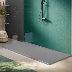PLATO DUCHA HALO SLATE CEMENTO 160X90