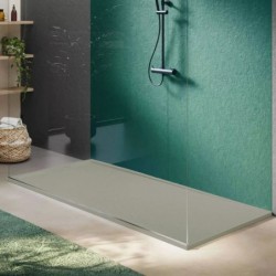 PLATO DUCHA HALO SLATE GREY 160X90
