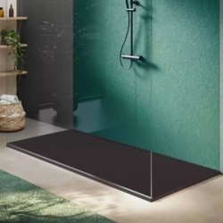 PLATO DUCHA HALO SLATE MOKA 160X90