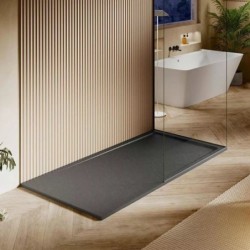 PLATO DUCHA HALO SLATE LAVA 160X90