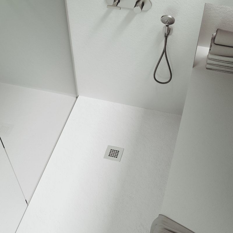 plato ducha mineral nature blanco 170x100
