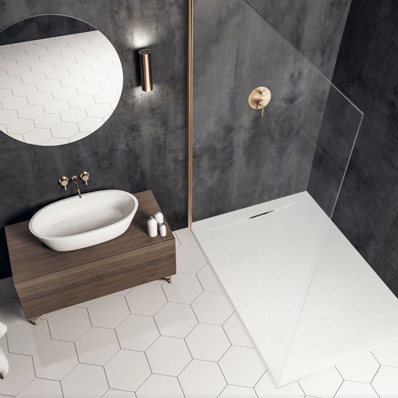 plato ducha mineral hermes blanco 170x100