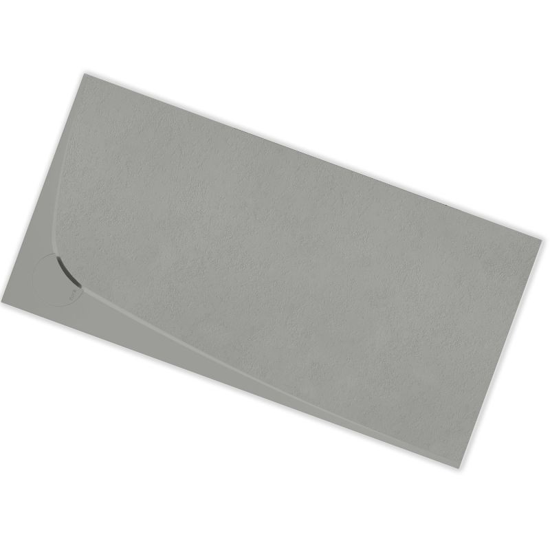 PLATO DUCHA SFERA IZQUIERDA GRIS 180X90
