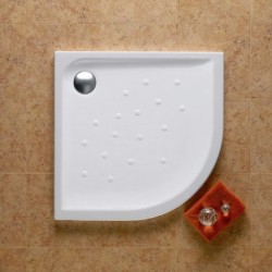 PLATO DUCHA MALTA ANGULAR BLANCO 90X90
