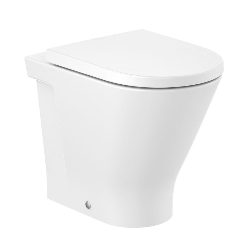 Inodoro De Tanque Alto The Gap Round Comfort Blanco
