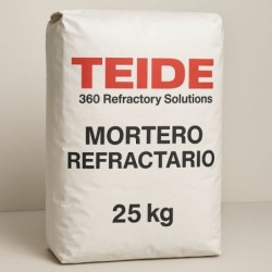 MORTERO REFRACTARIO 25 KG