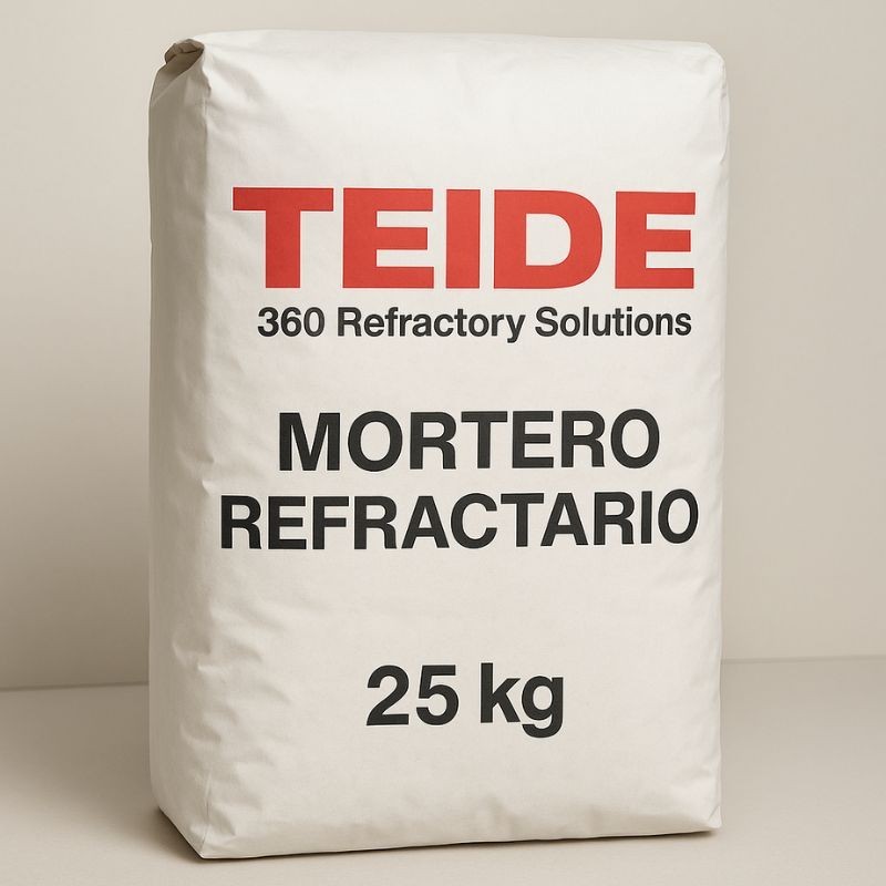 MORTERO REFRACTARIO 25 KG