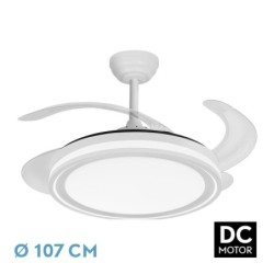 VENTILADOR TECHO BANDIDO 59W BLANCO