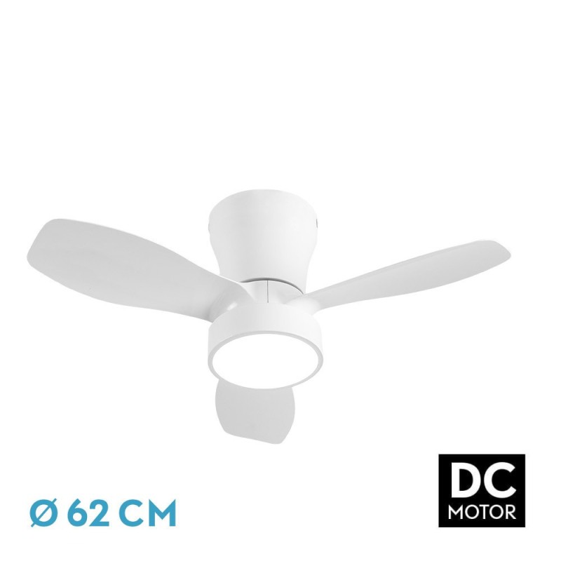VENTILADOR TECHO PITON 24W BLANCO
