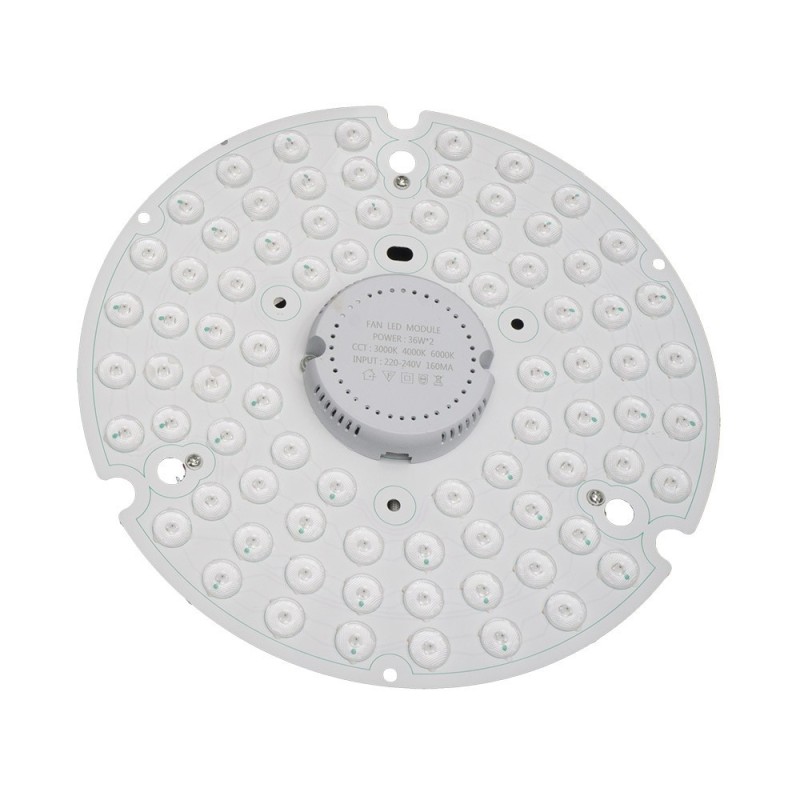 KIT LED VENTILADOR HAYATE 48W