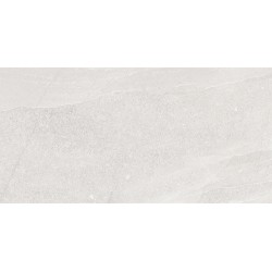 Boston White 60x120 | Azulejo porcelánico efecto pizarra mate