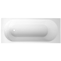 Bañera Serena Sanycces 170x75 cm acrílica blanca brillo ovalada