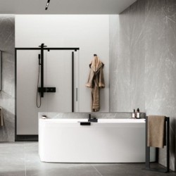 BAÑERA WHIRLPOOL DIVINA BLANCO MATE 180X80