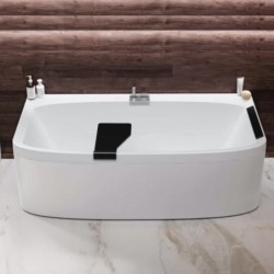 BAÑERA HYDRO AIR DIVINA W BLANCO MATE 180X80