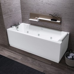 BAÑERA HYDRO CALOS BLANCO MATE 180X80