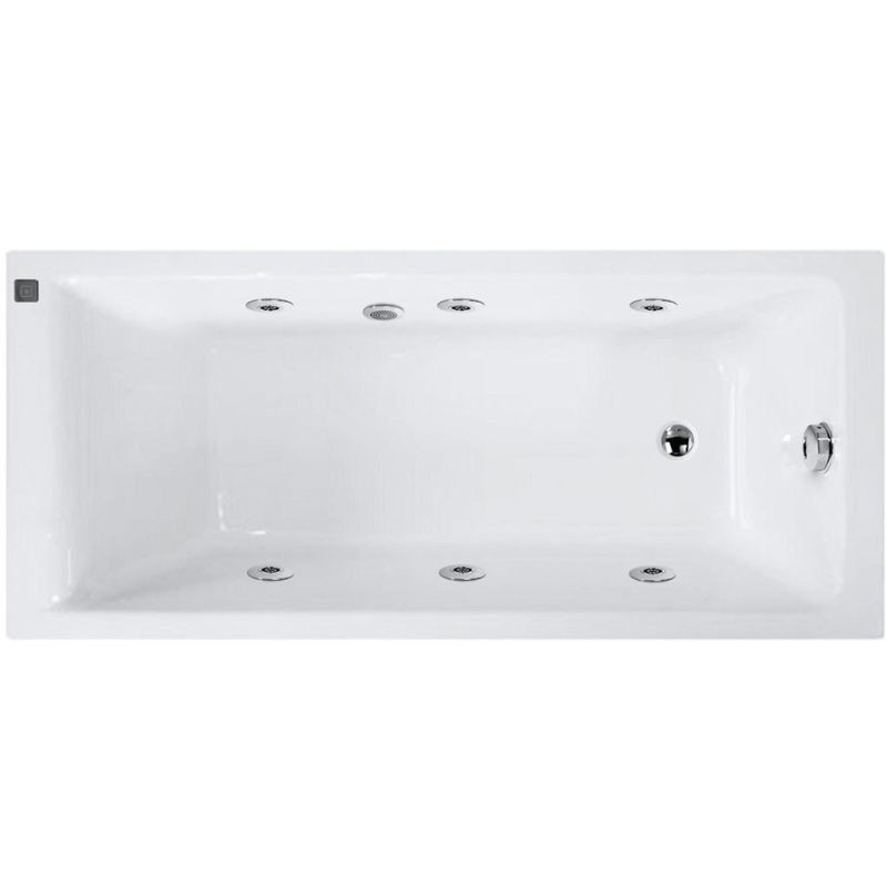 BAÑERA BALI CONFORT BLANCO BRILLO 180X80