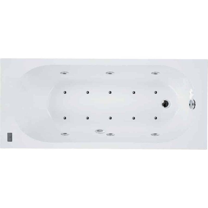BAÑERA SERENA DS CONFORT BLANCO BRILLO 180X80