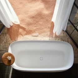 BAÑERA DUNA BLANCO MATE 160X75