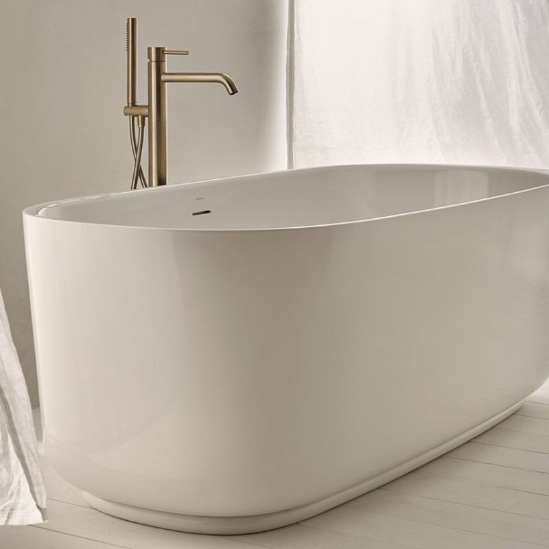 Bañera exenta Calma 170x80 cm acrílica blanca brillo