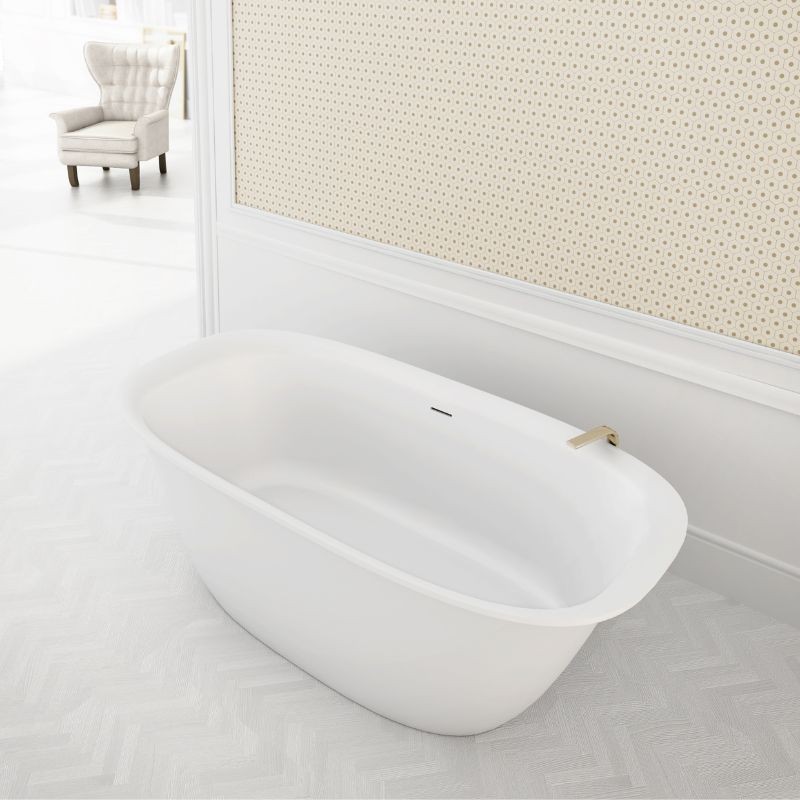Bañera exenta Beta Essential V2 185x95 cm blanco mate Scene®