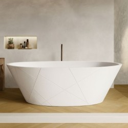BAÑERA OPAL QUIZ BLANCO 180X80