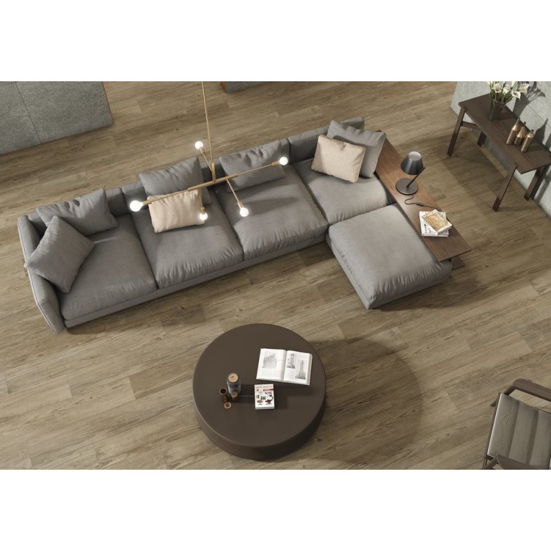RENNES UMBER MATE 25X150 RECTIFICADO
