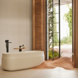 BAÑERA DUNA BEIGE MATE 160X75