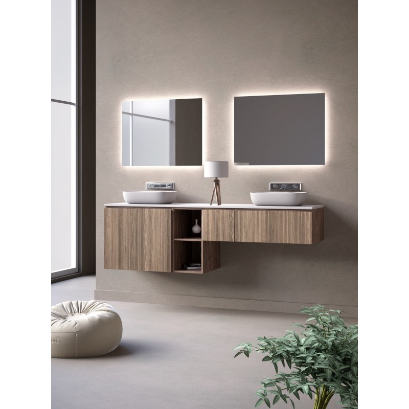 Espejo Kayra 60X80 Led Con Antivaho Y Táctil