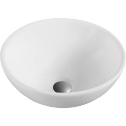 LAVABO OTTO Ø40 WHITE MATE
