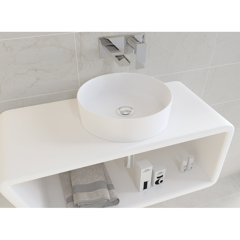 LAVABO EMOT OSIRIS Ø35,4 BLANCO MATE
