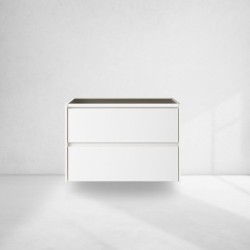 MUEBLE SIN LAVABO SILK 120x45 WHITE