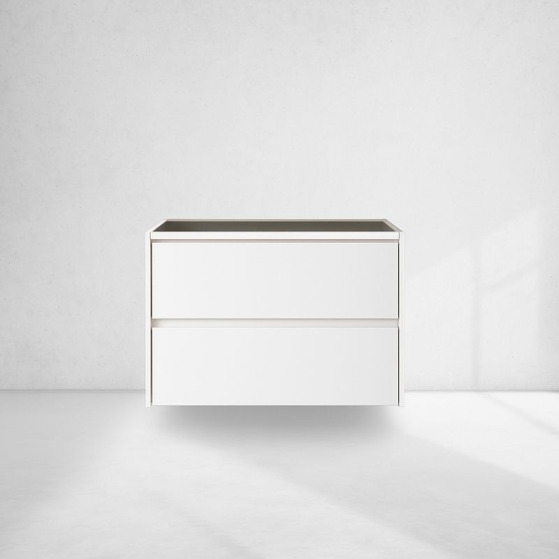 MUEBLE SIN LAVABO SILK 120x45 WHITE