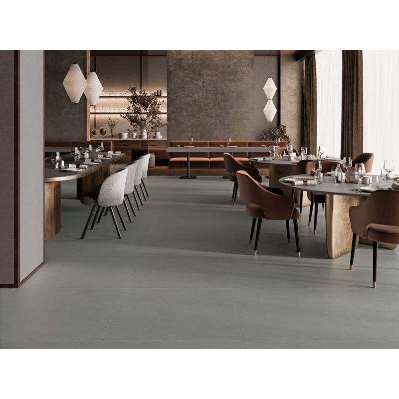 LEVEL GRIS MATE 90X90 RECTIFICADO