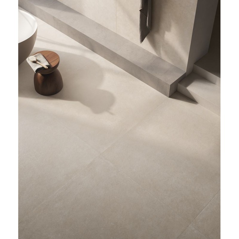 CEMENT VIBES CALCE SOLID NATURAL 120X120 RECTIFICADO