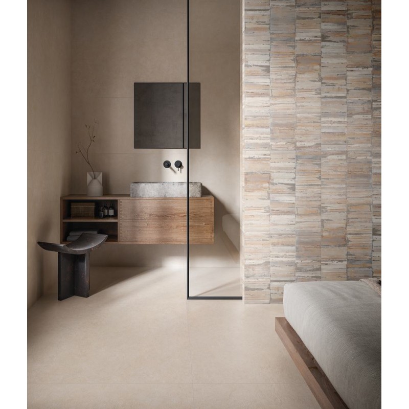 CEMENT VIBES GRAFFITI LIGHT NATURAL 60X120 RECTIFICADO