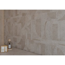 Azulejo efecto Cemento Ethereal de Ibero Casa Infinita para Baño,Exterior,Piscina,Residencial,Comercio
