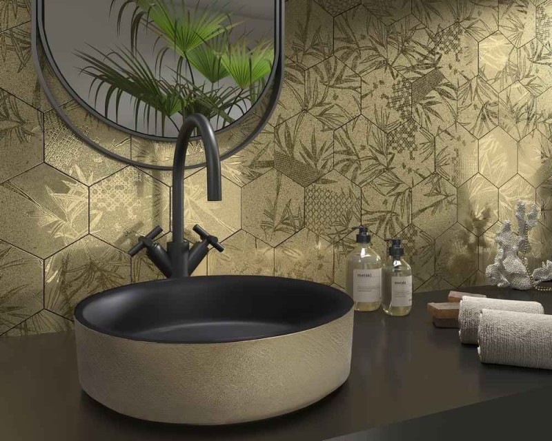 MAGNET GOLD SATINADO 15X17