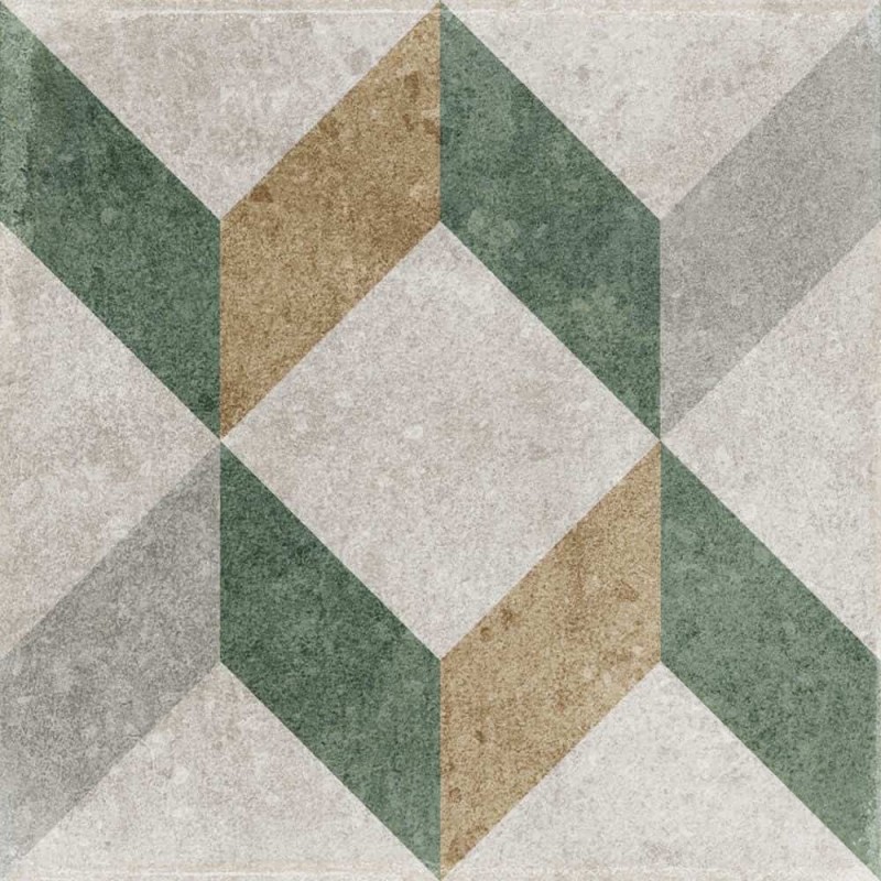 Azulejo efecto Hidráulico Milano de Dune para Baño,Cocina,Residencial,Decoración,Comercio