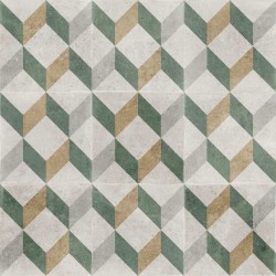 Azulejo efecto Hidráulico Milano de Dune para Baño,Cocina,Residencial,Decoración,Comercio
