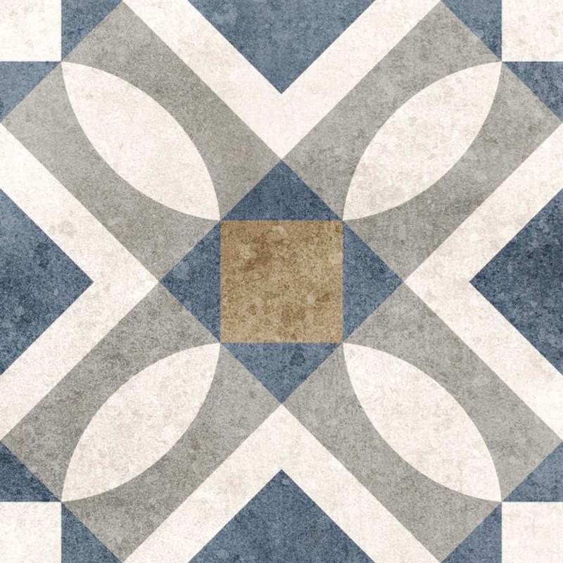 Azulejo efecto Hidráulico Milano de Dune para Baño,Cocina,Residencial,Decoración,Comercio