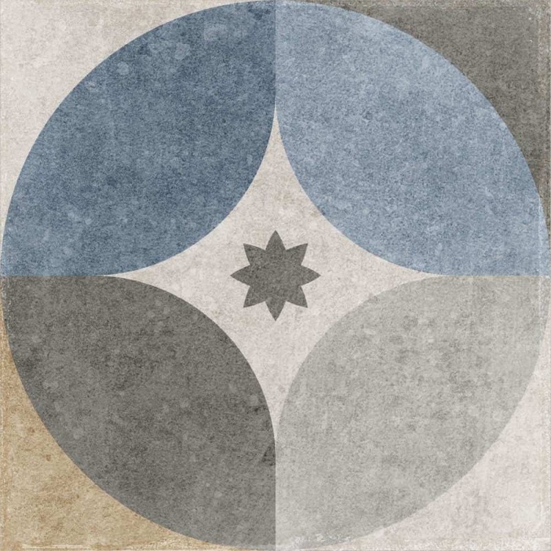 Azulejo efecto Hidráulico Milano de Dune para Baño,Cocina,Residencial,Decoración,Comercio