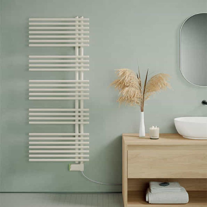 Toallero Eléctrico Funky_S Mod.H 928X500 Mm Blanco Toallero Eléctrico Funky_S Mod.H 928X500 Mm Blanco