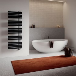 Radiador Toallero Soul_S 1176X550 Mm Negro Satinado