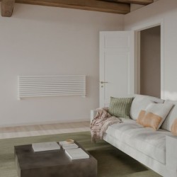 Radiador De Hogar Ellipsis 30_H 2 530X1120 Mm Blanco