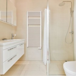 Radiador Toallero Eléctrico Zeta T Tec+ 1600X400 Mm Blanco