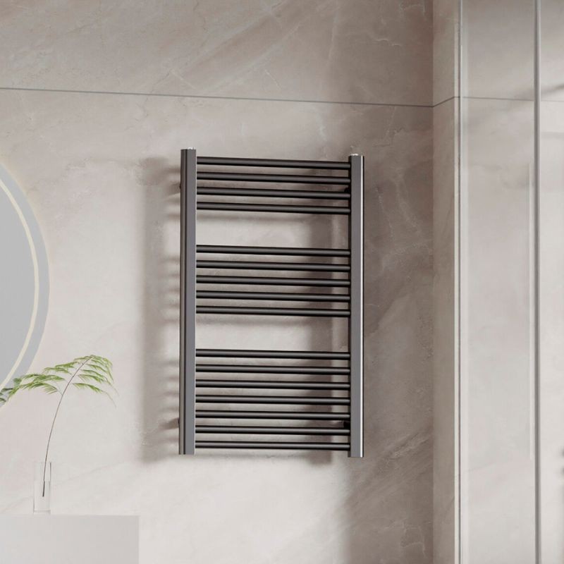 Radiador toallero Cicsa Zeta T pvd Gun metal