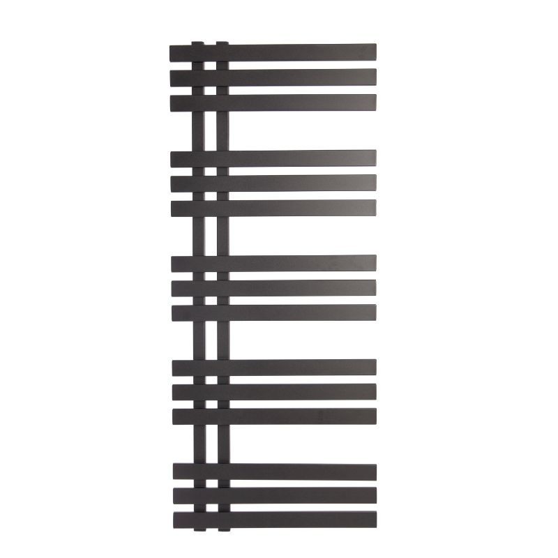 Radiador Toallero Verona 1200X500 Mm Negro Radiador Toallero Verona 1200X500 Mm Negro