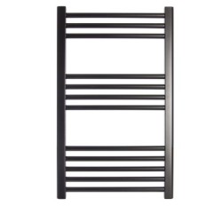 Radiador Toallero Zeta X 770X600 Mm Negro Mate
